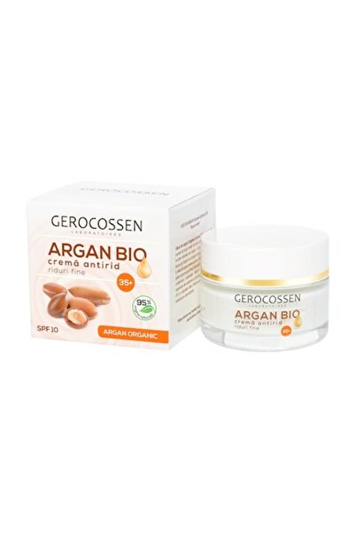GEROCOSSEN Crema Riduri Fine 35+ Argan Bio cu ulei de argan , Q10 si Homeosta...