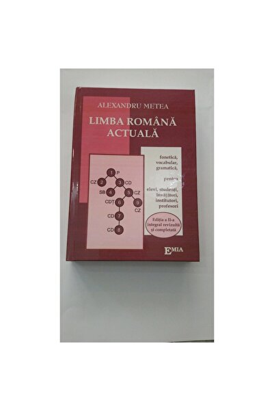 Editura Emia Contemporary Romanian Language: Phonetics, Vocabulary, Grammar