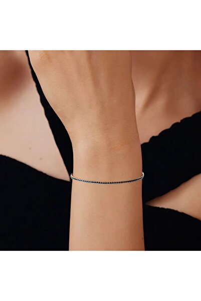 delis Bratara din argint 925 pentru dama, JW1745, model tennis, placata cu rodiu