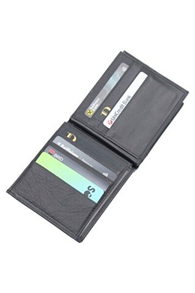 HASSION Men's genuine leather wallet 7137, gray