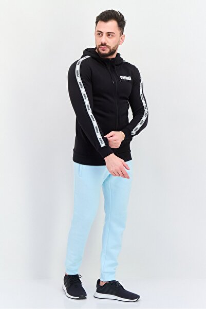 Puma Men Sportswear Fit Long Sleeves Outdoor Sweatshirt, Black