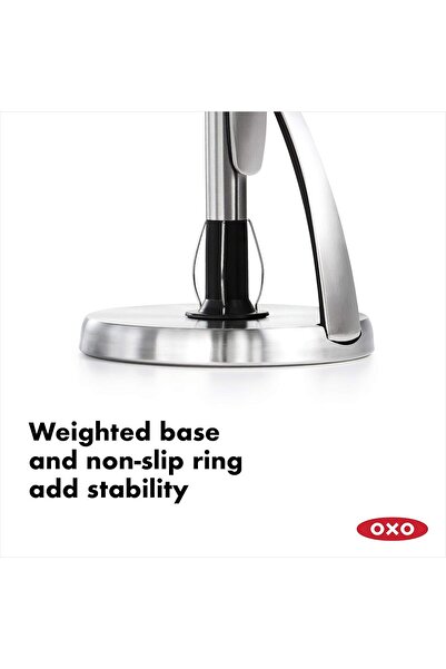 Oxo Good Grips SimplyTear Paper Towel Holder - Stainless Steel