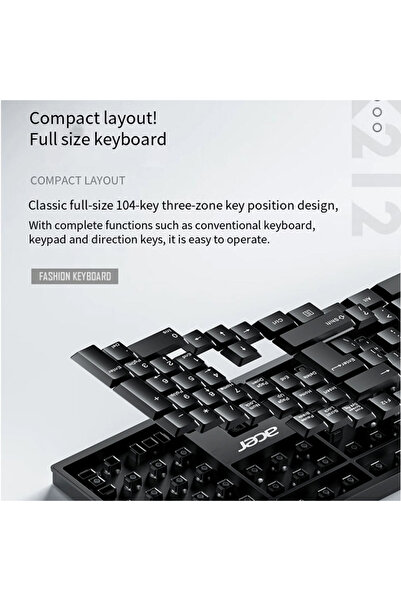 ACER wired keyboard K212B