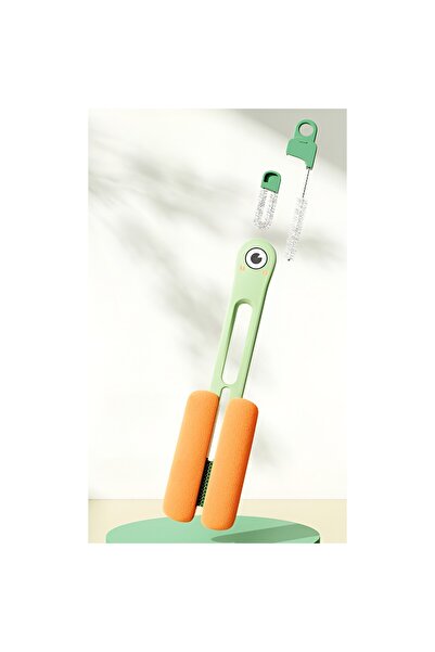 Flippy Glass, Mug, Bottle Cleaning Brush, Flippy, 27.5x11.4x6cm, Green