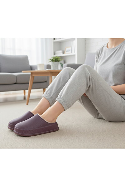 Hızlı Al شباشب شتوية مبطنة بالفرو. شباشب شتوية مصنوعة من مادة EVA.