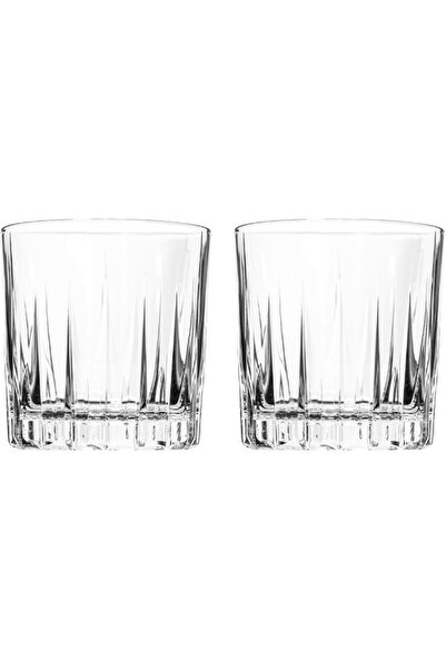 Ocean Double Rocks Glasses - Triz Present (Bree), Set of 2, 350 ml, Clear