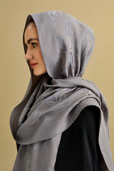 Imannoor Dama Desen Naia Pamuk Şal