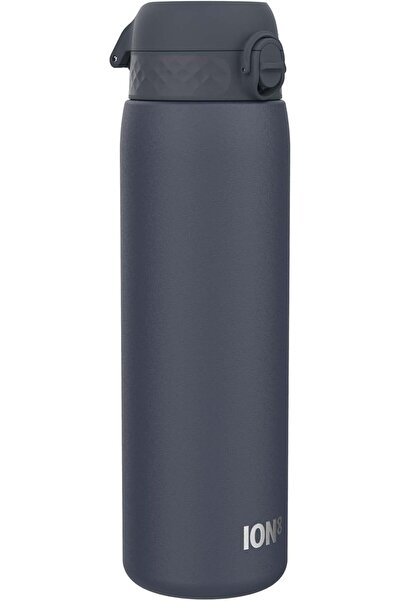 Ion8 Lightweight 1 Litre Steel Water Bottle, Non-Insulated, Leak Proof