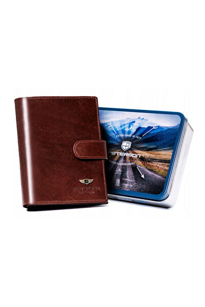 Other Elegant, large men's wallet made of leather - Peterson