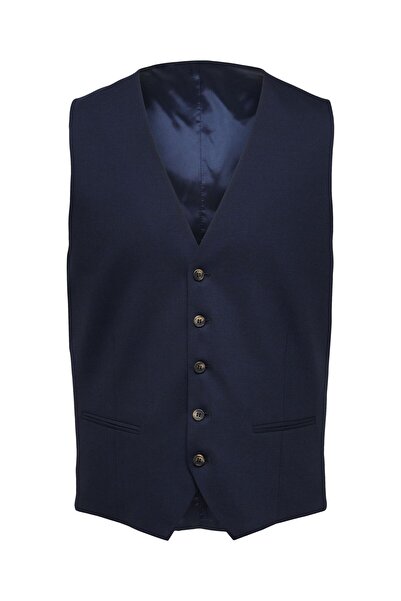 SELECTED Weste Klassischer Wollgemisch