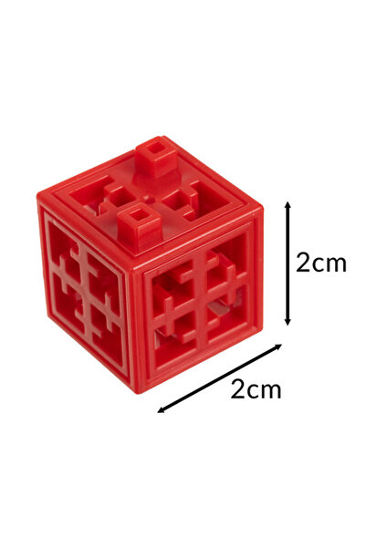 zola Set of 160 3D building blocks, 2x2x2 cm, for developing creativity and imagination