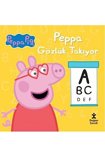 Doğan Çocuk Peppa Pig Gözlük Takıyor