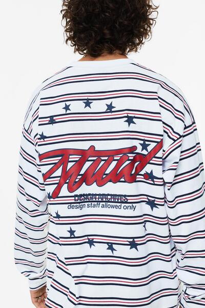 Pull & Bear STWD striped T-shirt