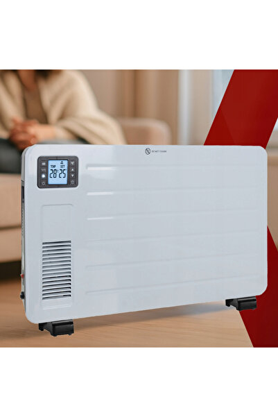 zola Smart electric convector, 2300W, 3 speeds, adjustable thermostat, mode, 24h timer, protection