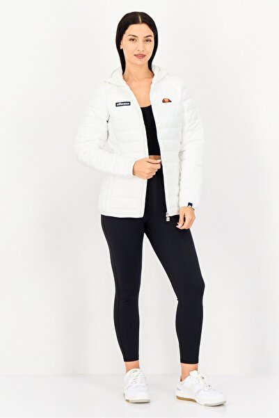 Ellesse Women Sportswear Fit Long Sleeve Hooded Lompard Outdoor Jacket, White