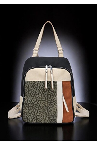 OEM Rucsac de damă, elegant și practic, piele ecologică R1359, negru