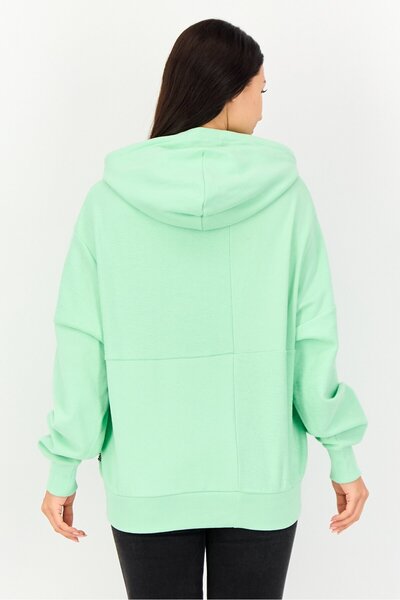 Vans Women Sportswear Fit Long Sleeve Outdoor Hoodie, Mint Green