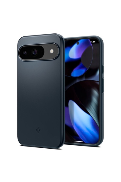 Spigen Carcasă pentru Google Pixel 9 / Pixel 9 Pro, finisaj subțire - albastr...