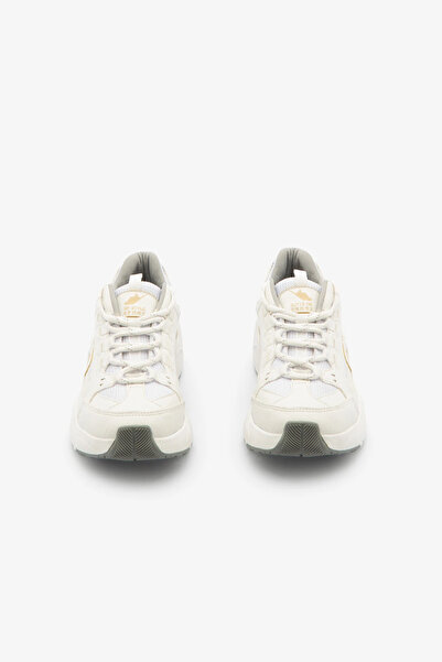 SAYL White Lace-Up Lightweight Thick Sole Women's Sneaker Sports Shoes