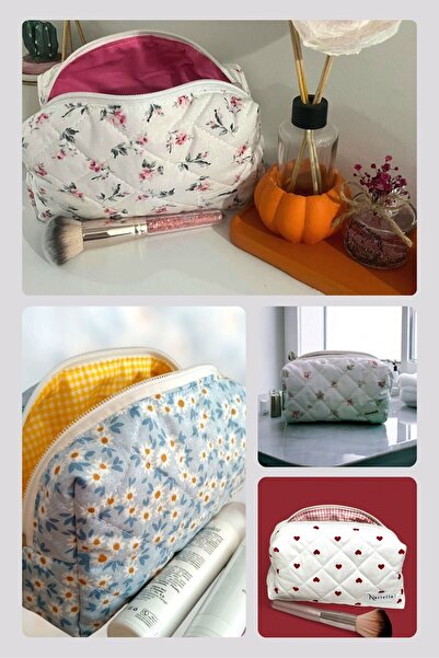 nartella Set of 4 Makeup Bags – Surprise Pattern, Special Gift for November