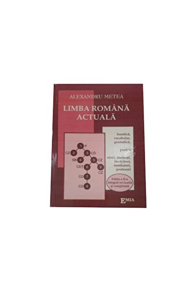 Editura Emia Contemporary Romanian Language: Phonetics, Vocabulary, Grammar