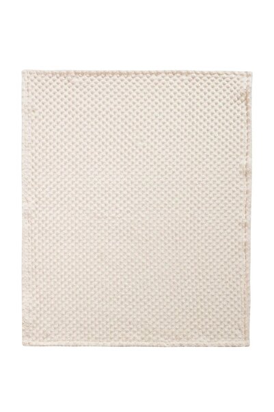 LC Waikiki Lcw Baby Ecru Duma's Baby Girl Blanket with Bud Pattern 90X110 cm