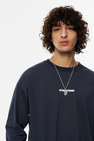 Pull & Bear STWD Studio long sleeve T-shirt