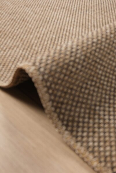 Saklı Home Beige Brown Natural Sisal Jute Rug Washable Non-Slip Sole Woven Ma...