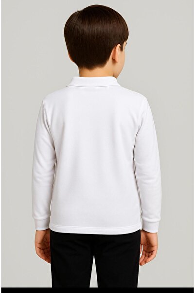 Gala μπλουζάκι unisex με ίσιο μακρύ μανίκι με γιακά