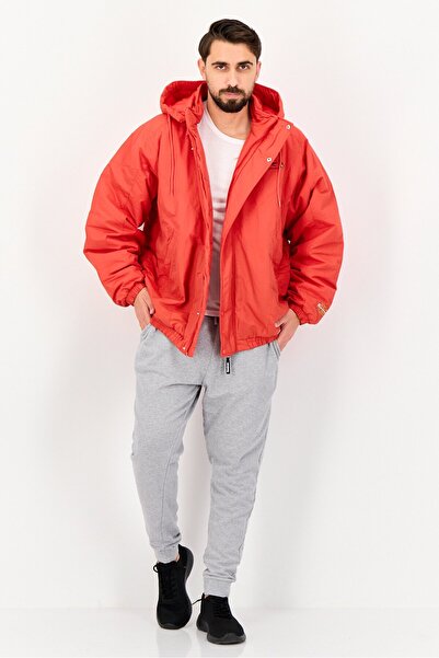 Reebok Men Sportswear Fit Long Sleeve Outdoor Jacket, Red