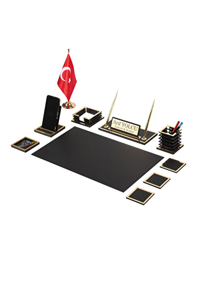 Makroofis Nova Sümen Takımı 10 Parça Siyah Full Set