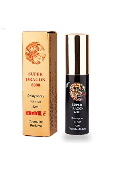 Dragon Promo Pack: Super 6000 anti-ejaculation spray 12 ml + StrongV liquid 25 ml