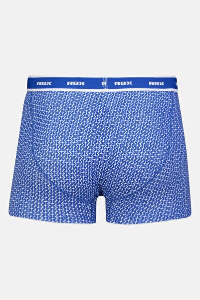 RBX Men 3 Piece Brand Logo Boxer Brief, Multicolor