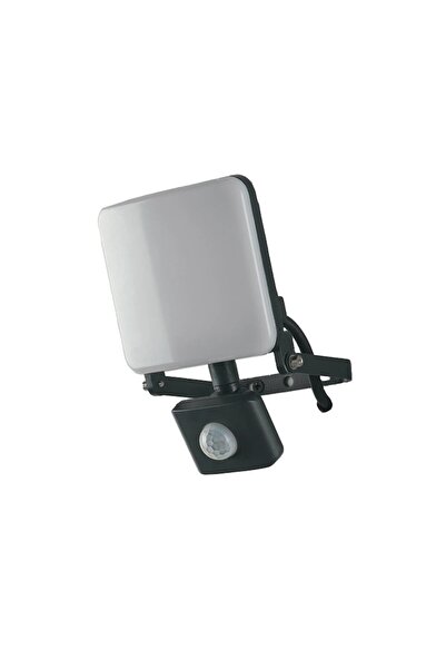 NEXTLY 50W LED Motion Sensor Outdoor Spotlight, 4000lm, IP44, 4000K Light, Black