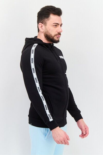 Puma Men Sportswear Fit Long Sleeves Outdoor Sweatshirt, Black