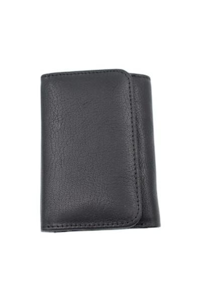 HASSION - Women's genuine leather wallet R403, black