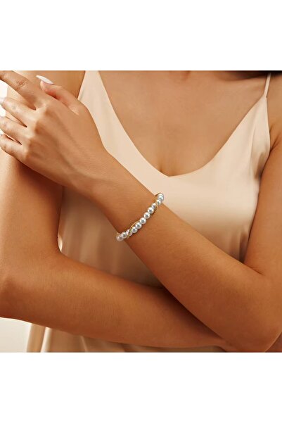 delis Bratara din argint 925 pentru dama, JW1713, model perlute , placata cu rodiu