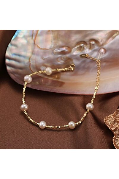 delis Bratara din argint 925 pentru dama, JW1723, model perlute neregulate, placata cu rodiu