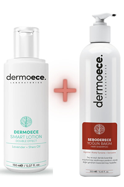 dermoece. laboratories لوشن سمارت ذو التأثير المزدوج 150 مل + شامبو سيبوديري ...