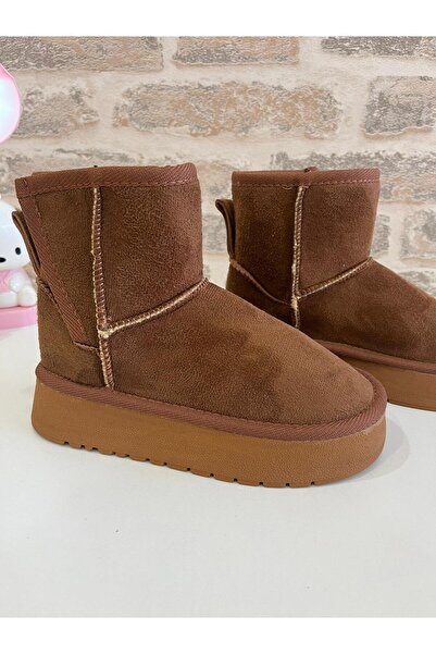 ROSE SHOES KİDS Fur-Lined, Side-Velcroed, Light Sole Children's Boots