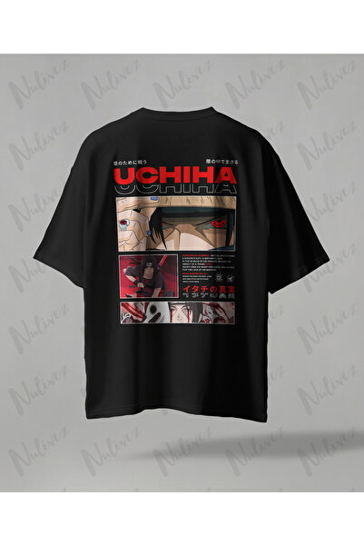 Nulivez Anime Sasuke Uchiha Design Back Printed High Quality Compact Unisex O...