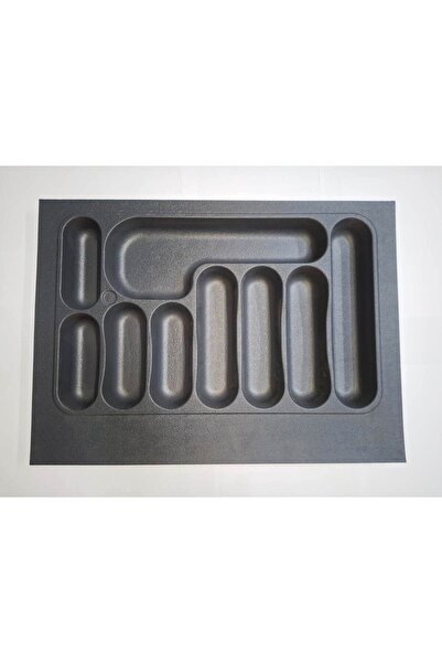 Ecolux 76 x 49 Çekmece İçi Kaşıklık Antrasit