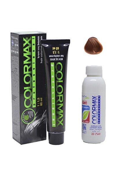 Colormax 7.73 Açık Tütün Kahve + Orjınal Oksidan Krem 90 Ml