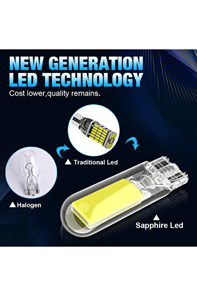 Choice Canbus W16W T15 LED 902 921 912 LED لمبة الياقوت COB سيارة إشارة ضوء القراءة قبة DRL عكس P...