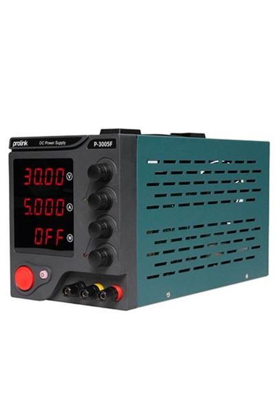 Prolink P-3005F Güç Kaynağı 30V5A 10mV-1mA 4 Digit Display