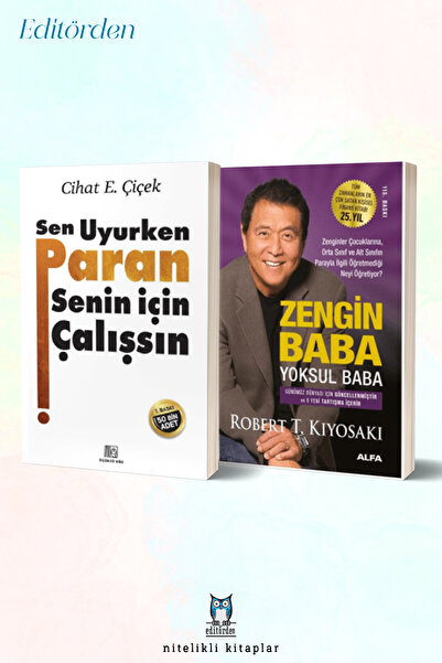 Alfa Yayınları Sen Uyurken Paran Senin İçin Çalışsın - Zengin Baba Yoksul Bab...
