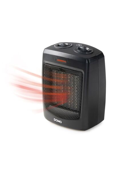 Domo DO7329H ceramic fan heater, 1500W, thermostat