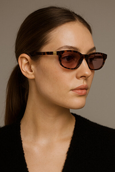 Eyesofia Feryl Leopard Frame Women's Sunglasses