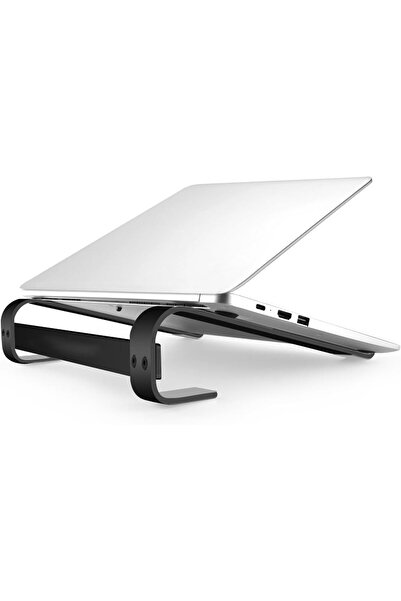 Bukela حامل كمبيوتر محمول من الألومنيوم - مريح، مزود بتبريد جيد التهوية، يناس...