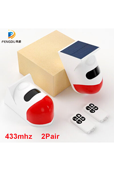 Choice PIR Alarm System Security Alarms For Home 433MHZ Motion Detector Outdoor Solar Alarm With Remote ...